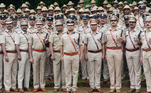 Service parade...